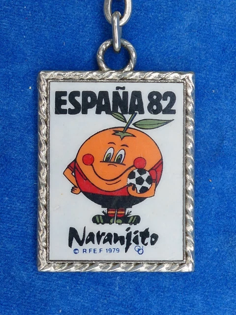Porte-clés Naranjito – Coupe Du Monde 1982 Espagne – Football – Vintage