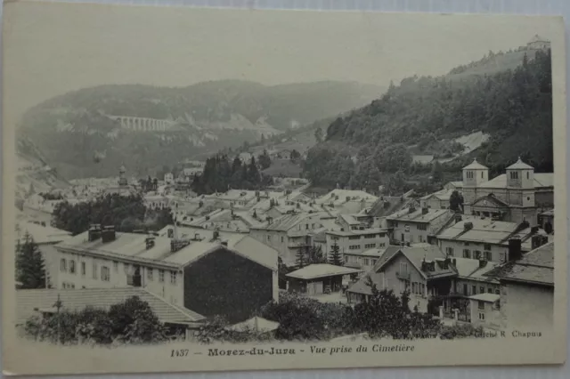 Morez of / The jura 39 CPA View Taken Cemetery Good Condition