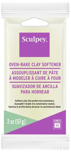 3 Pack Sculpey Oven-Bake Clay Softener 2oz-ECC02