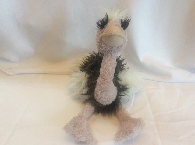 Jellycat London Orla the Ostrich 15” Stuffed Animal Plush Rare Retired  