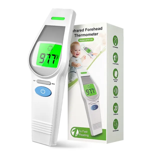 Digital Fieberthermometer Infrarot Thermometer Stirnthermometer Objektthermomete