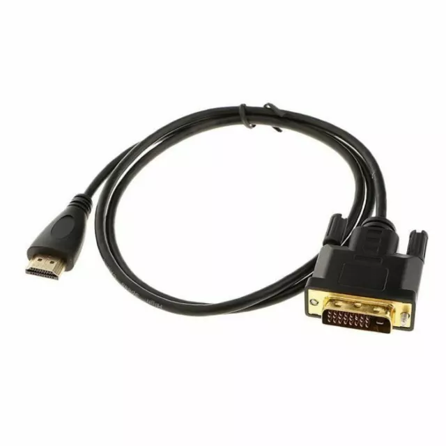 3 Mètres câble connexion HDMI A / DVI 18+1 full hd haute vitesse