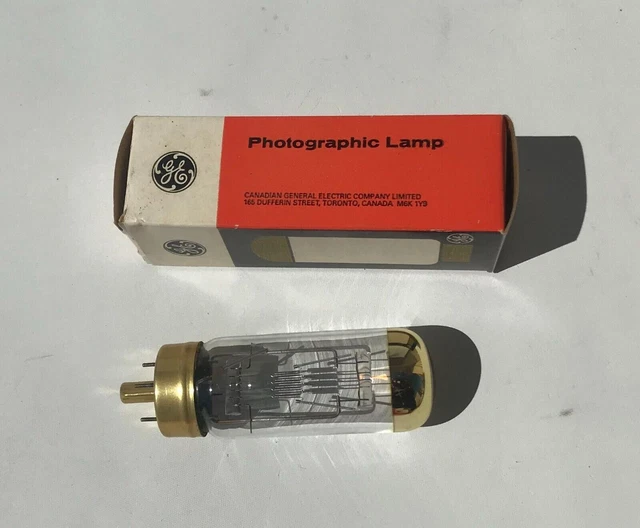Lámparas fotográficas GE DAK 500 vatios 120 V