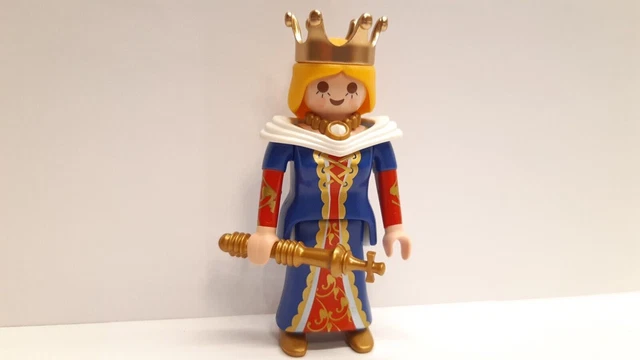 Playmobil Moyen-Âge - Mur Gris Avec 2 Meurtrières Château Chevaliers Lion