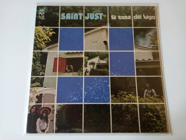 SAINT JUST (  jenny sorrenti ) casa sul lago  LP ORIGINALE  italian prog psych