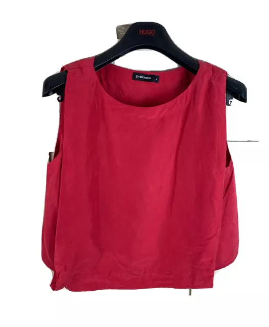 Jim Thompson ladies size 6 sleeveless top blouse