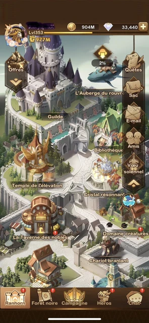 Conta de AFK ARENA - Outros Jogos