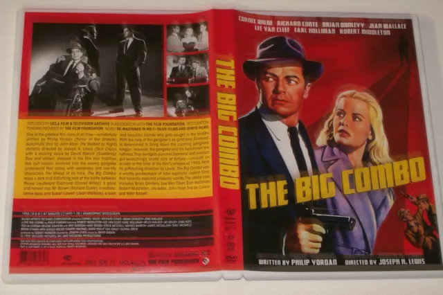 The Big Combo (DVD, 1955 Olive Films) Lee Van Cleff, Cornel Wilde