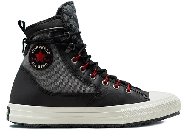 Scarpe da uomo Converse all star A00717C sneakers alte casual chuck taylor nere