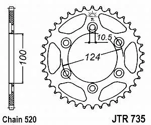 Couronne Kit chaine DUCATI 900 SS IE CARENATA NUDA