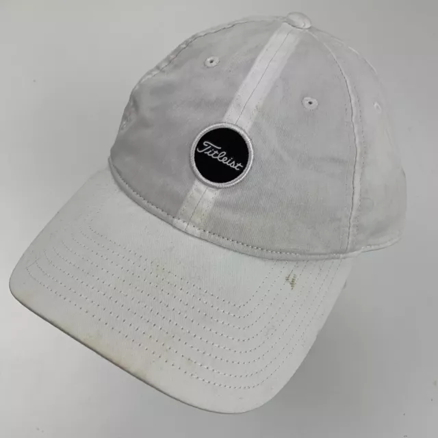 Titleist Golf Blanc Balle Chapeau Réglable