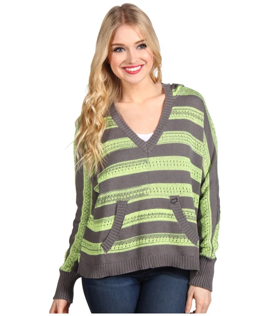 Fox Racing Femmes Flambait Orteil Ton Pull En Merlot TAILLE S
