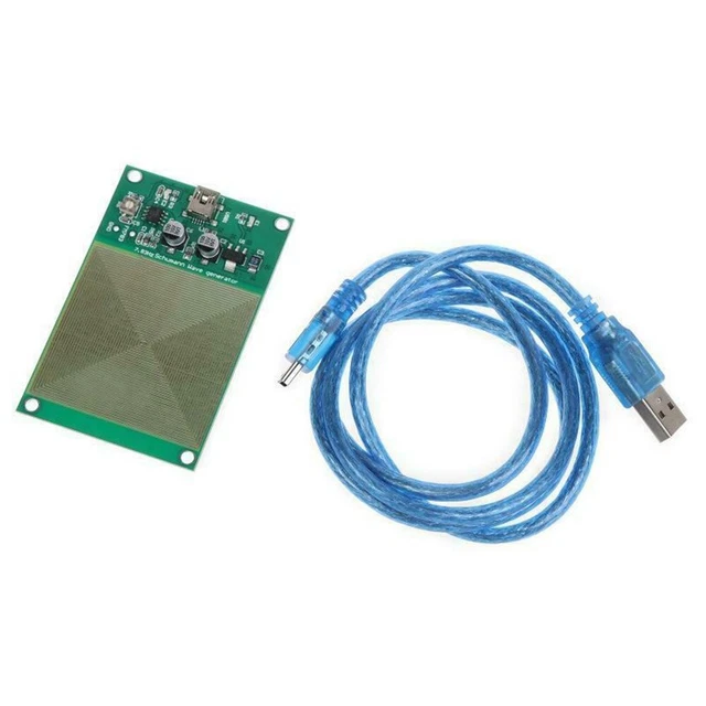 Produktbild von Wellengenerator 7,83 Hz – Frequenzgenerator 0,01–100.000 Hz, Sinus/Rechteck, USB-aufladbar, 15x15 Cm – Für Entspannung