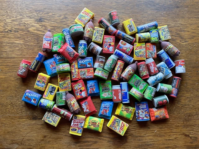 50 Random 2011 Topps Wacky Packages Mini Minis Erasers Series 1 & 2 Miniatures