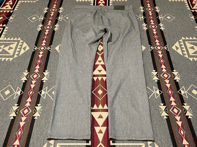 NAKED & FAMOUS Chino Jeans 31x28 Slim Fit Gray Twill Men’s M6 £31.93 - PicClick UK