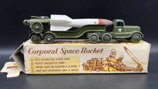 Crescent Toys 1267 Corporal  Rocket - Good In Original Box