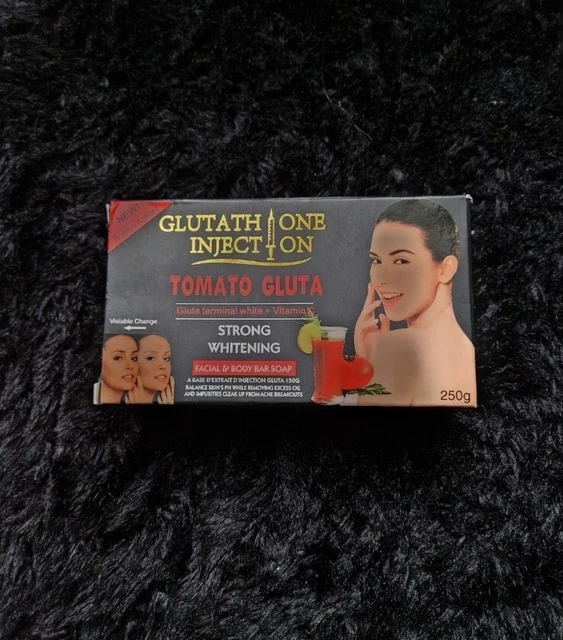 Savon Gluta tomato anti-tâches, gommant, anti-âge.