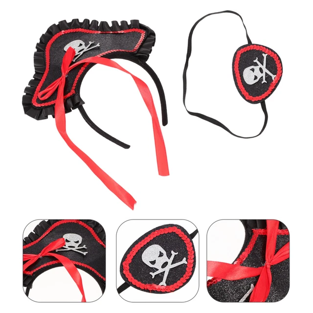 Pirate Costume Props Dress Party Hat Kids Halloween Child Man