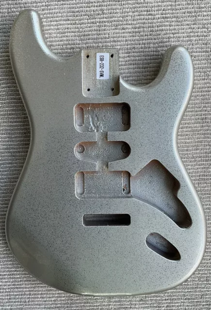 Stratocaster Body Silver Metallic