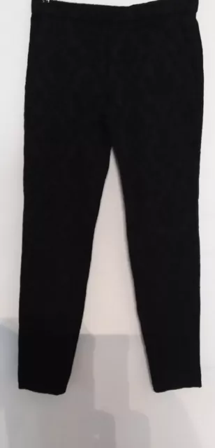 ZARA WOMAN FLORAL trousers XS 6 8 cotton beautiful design. £4.00