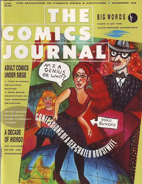 Comics Journal, The #139 VG; Fantagraphics | low grade comic - we combine shippi