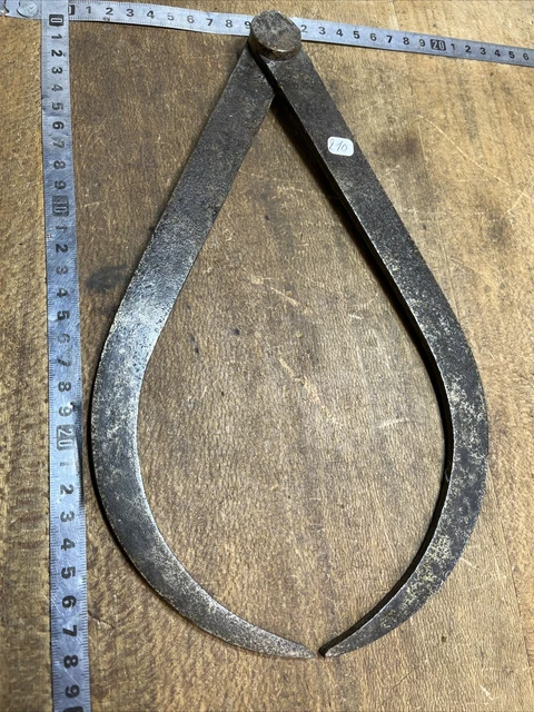 n°274 OLD TOOL compass , OUTIL ANCIEN, COMPAS DE MÉTIER / VIEUX OUTILS