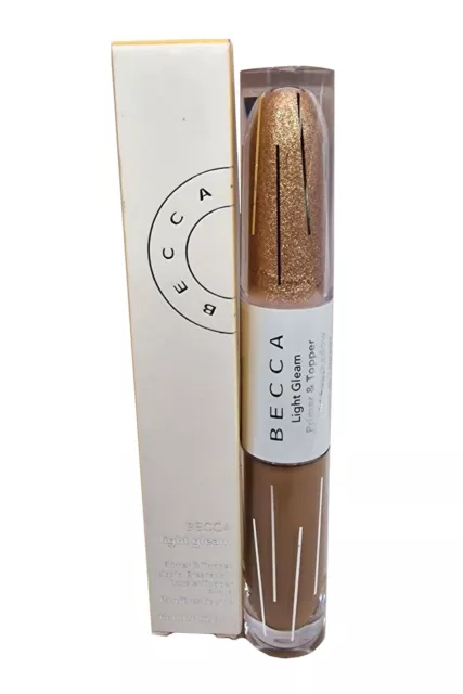 Sombra de ojos líquida Becca Light Gleam 3,7 ml hora dorada (primer y topper)