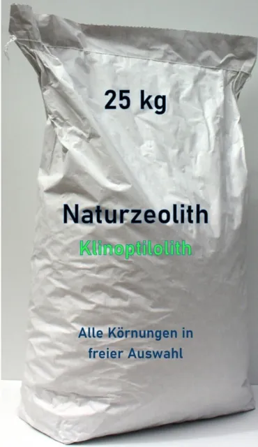 Zeolith 25kg Zeolithpulver Phosphatbinder Zeolite Zeoliet Filtermaterial Ceolith