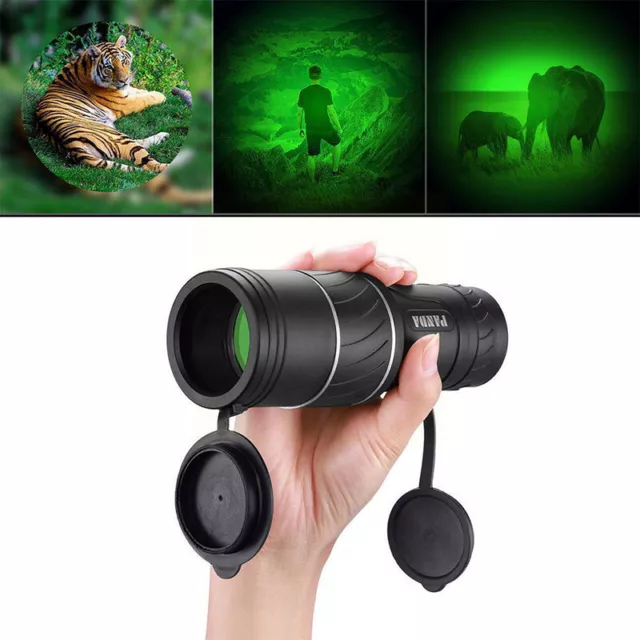 40x60 low-light Night Vision Optical Monocular Hunting Camping Hiking Telescope