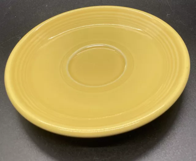 Fiesta Homer Laughlin Saucer Plate Fiestaware Replacement￼ Yellow