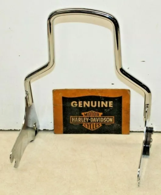GENUINE HARLEY RIGID Chrome Short Sissy Bar Softail? Dyna? Heritage