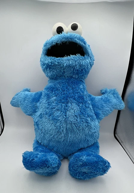 SESAME STREET COOKIE Monster Large Plush 21 Hasbro 2014 Stuffed Toy 