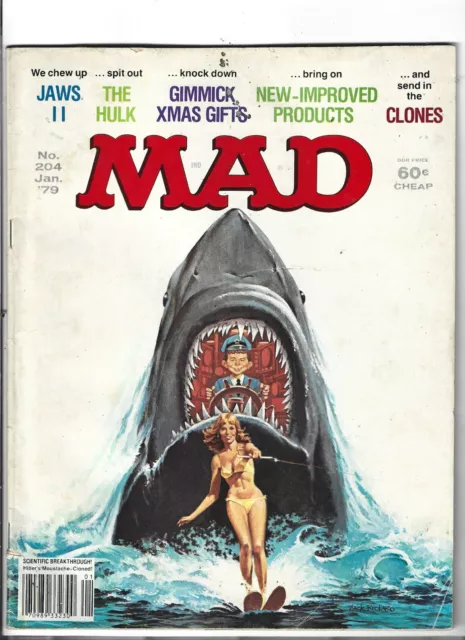 Mad Magazine number 204 in very good condition. Issue is bagged and boarded.
