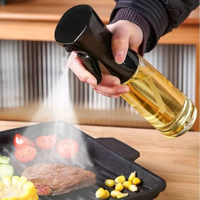 200ml 300ml Oil Spray Bottle Kitchen Cooking Olive Oil Dispenser Camping BBQ