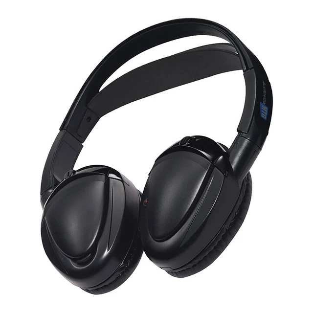 Audiovox MTGHP1CA Single Channel Ir Wireless Fold-Flat Headphones Moviestogo New