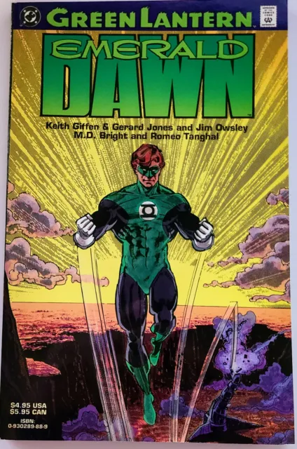 Green Lantern Emerald Dawn TPB 1st Print DC Comics Graphic Novel Giffen Hi-Grade