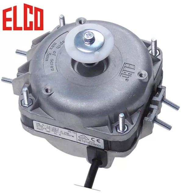 Lüftermotor ELCO 5W 230V 50/60Hz Lager Gleitlager