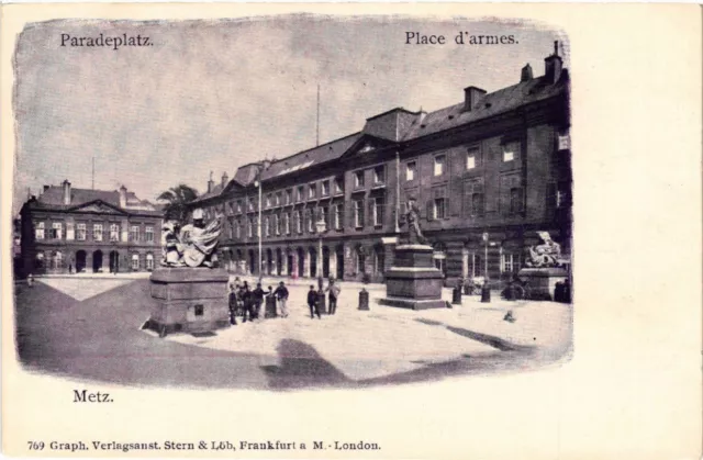 CPA AK METZ - parade ground - Place d'armes (455231)