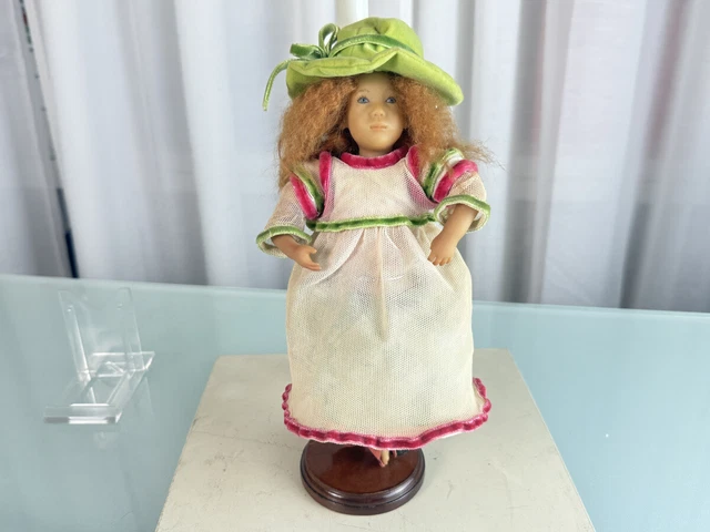 Poupée D'artiste Peau D'âne Fait Main, 20 Cm, Parfait état, Collection, Par Cécilefarfalous, France
