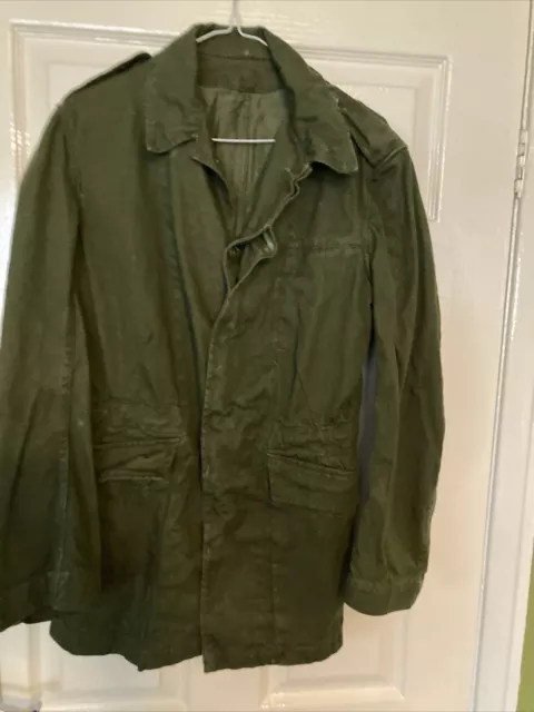 Cold War 1960s British Army Overall Jacket, size 4