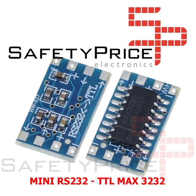 Lot De 2 Convertisseurs TTL Vers RS232 - Pour Arduino, Raspberry Pi - Alimentation 3V-5.5V - Communication Série