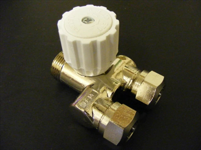 M68 Radiator Knob 1-BOX OF 6 TKM RADIATOR VALVE M68/40 FOR SWEDISH CENTRE FEED RADIATORS ...