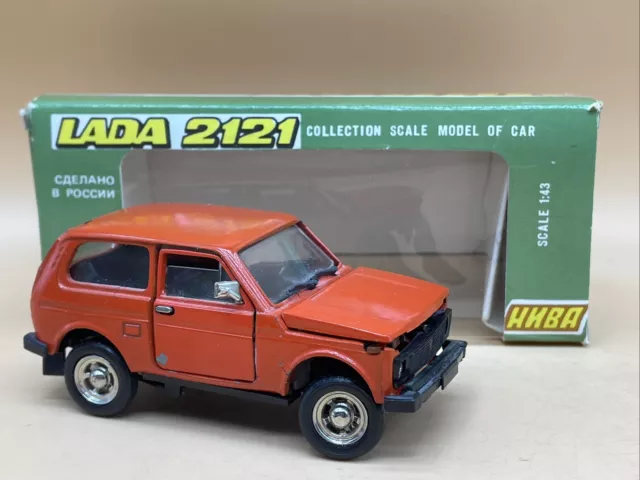 2121 USSR 1:43 Niva Novoexport NOVOEXPORT LADA NIVA CCCP RUSSIAN CAR BA3 Boxed