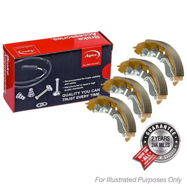 Genuine OE Quality Apec Rear Brake Shoe Set - SHU769