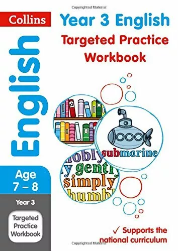 Year 3 English Targeted Practice Workbook: 2019 tests (Collins KS2 Revision and