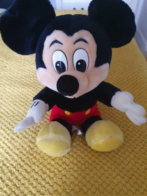 Vintage Plush Mickey Mouse