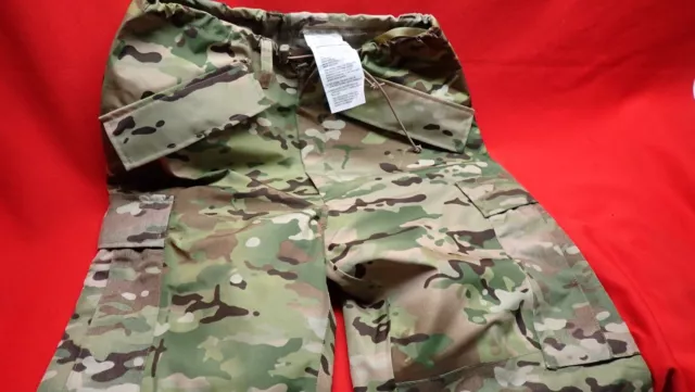 Usgi Gore-Tex Style Apecs Trousers Pants Multicam Cold Wet Weather Small Reg
