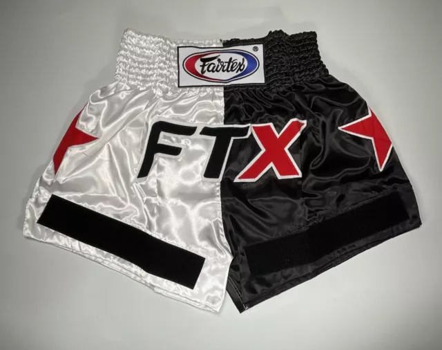 Fairtex Limited Edition “FTX” Muay Thai Kickboxing Shorts Model BS81 Adult M