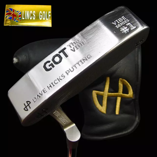 Dave Hicks Putting Got The Vibe Series #1 Putter 89.5cm Steel Shaft Dave Hicks Putting Got The Vibe Series #1 Putter 89.5cm Steel Shaft