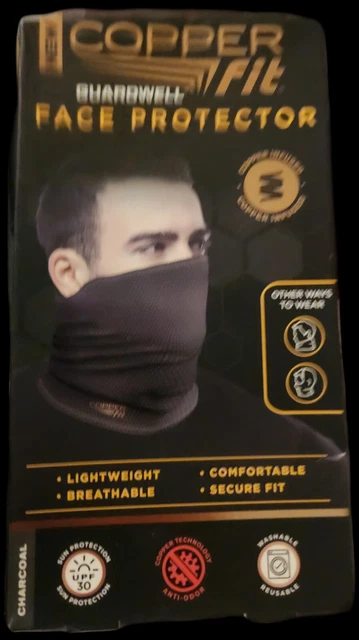 Copper Fit Guardwell Neck Gaiter - Charcoal